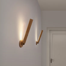 Lade das Bild in den Galerie-Viewer, Smartes 360° LED Licht aus Holz mit Akku ohne Bohren
